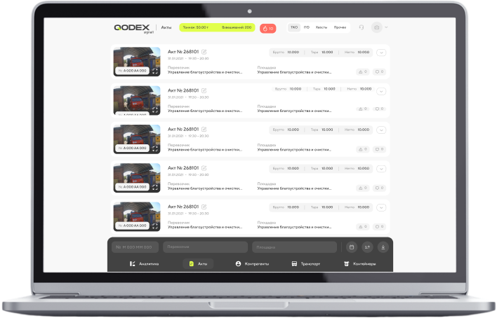 Система QODEX TONN